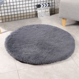 Dog Pad Kennel Pad Size Medium Dog Winter Warm Pet Blanket (Option: Dark Grey-100cm)