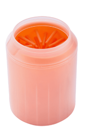 Silicone Pet Foot Washing Cup (Option: Orange-10118 Large)