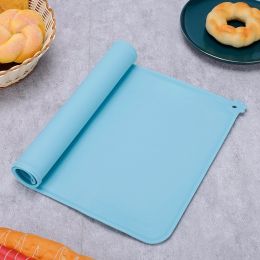 Silicone Paw Pads With Holes Dog And Cat Food Utensils Placemats (Option: Green-47x30CM)