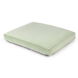 Thickened Warm Dog Kennel Removable Washable Cotton Pad (Option: Light green cushion-L 109x78x19cm)