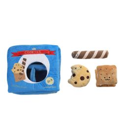 Puppy Puppy Plush Educational Toys (Option: Blue-Plush board)