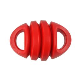 Bite-resistant Dog Molar Bite Toy Pet Ball Outdoor Training (Option: Double Handle Ball)