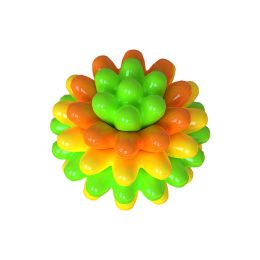 Pet Dog Bite Glue Molar Ball Bite Resistance Training Relief Gnawing Trp Tooth Cleaning Ball Wholesale Dog Toys (Option: Color green)