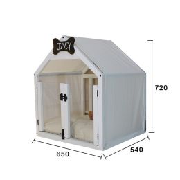 Four Seasons Universal Removable And Washable Dog House (Option: White small)