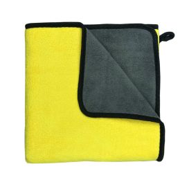 Pet Plus-sized Size Shower Bath Towel (Option: Yellow Gray-25 25cm)