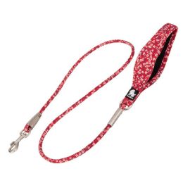 Outdoor Pet Dog Floral Round Hand Holding Rope (Option: Floral Red-M Length 180cm Diameter 06cm)