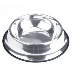 72oz. Stainless Steel Dog Bowl (SKU: ABWL-006)