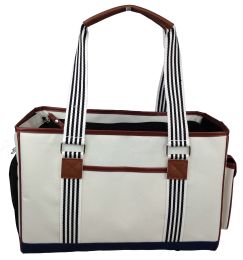 Fashion 'Yacht Polo' Pet Carrier (SKU: B20WHMD)