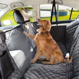 Waterproof Pet Car Seat Covers (Color: black)