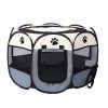 Folding Dog House Octagonal Cage Pet Cage Portable Pet Tent Large Dogs House