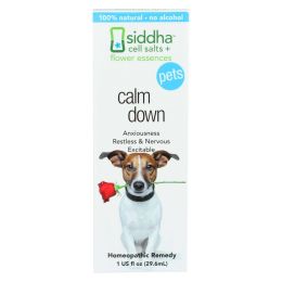 Siddha Flower Essences Calm Down - Pets - 1 fl oz (SKU: 1557180)