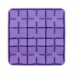 Pets Licking Plate Slow Tableware Pad Cat And Dog Tableware Pet Supplies (Color: purple)