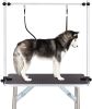 Professional Dog Pet Grooming Table Large Adjustable Heavy Duty Portable w/Arm &amp; Noose &amp; Mesh Tray