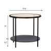 coffee table share with pets(Provide pet mat); Net cloth tempered glass tabletop&nbsp;coffee table; multi-function&nbsp;easy assembly minimalist creat