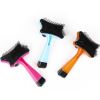 Plastic Push Brush for Cat and Dogs Pet Groom Bath Brush Hair Removal Brush Best Price