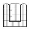 8-Panels High Quality Wholesale Cheap Best Large Indoor Metal Puppy Dog Run Fence / Iron Pet Dog Playpen