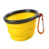 1000ml Large Collapsible Dog Pet Folding Silicone Bowl Outdoor Travel Portable Puppy Food Container Feeder Dish Bowl