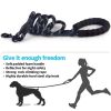 Pet Leash Reflective Strong Dog Leash 1.5M Long with Comfortable Padded Handle Heavy Duty Training Durable Nylon Rope Leashes