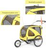 Large Bicycle pet Trailer and Jogger 2 in 1 Function