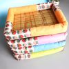 Breathable Pet Puppy Cooling Mat Bed Summer Protection Cervical Spine Cat Dog Ice Mat Square Rattan Kennel Supplies